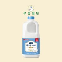 서울우유 대용량 더진한 플레인요거트 스위트 가당 1.8L 그릭요거트 만들기 PLAIN YOGURT