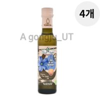 구스티 유기농 아마씨 오일 식용유 아마씨유 250ml 4p