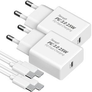 [1+1] PD 25W 타입C 초고속충전기+CtoC 케이블 1.5m포함