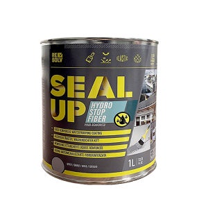 씰업 SEAL UP 회색 하이드로 스탑 초탄성 방수 코팅제 섬유 강화 누수 균열 고온 1L