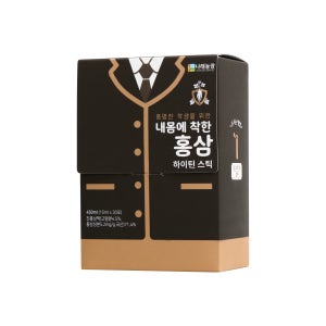 [내몸에착한홍삼] 산지직송 하루한포 하이틴스틱 실속형 선물세트