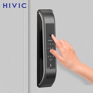 하이원플러스 HP-900F 1초즉시잠김 디지털도어락 지문인식도어락 비상키 카드키 번호키