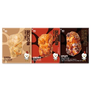 뺀닭 직화그릴드 닭다리살 3종 혼합 30팩