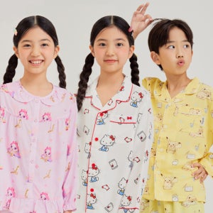 [스파오 키즈] 인기 콜라보 긴팔 파자마(캐치!티니핑, 산리오캐릭터즈, 포켓몬, 망그러진곰, 짱구)