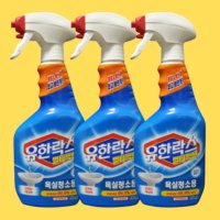 유한양행 유한락스 멀티액션 욕실청소용 세정제 510ml 3개