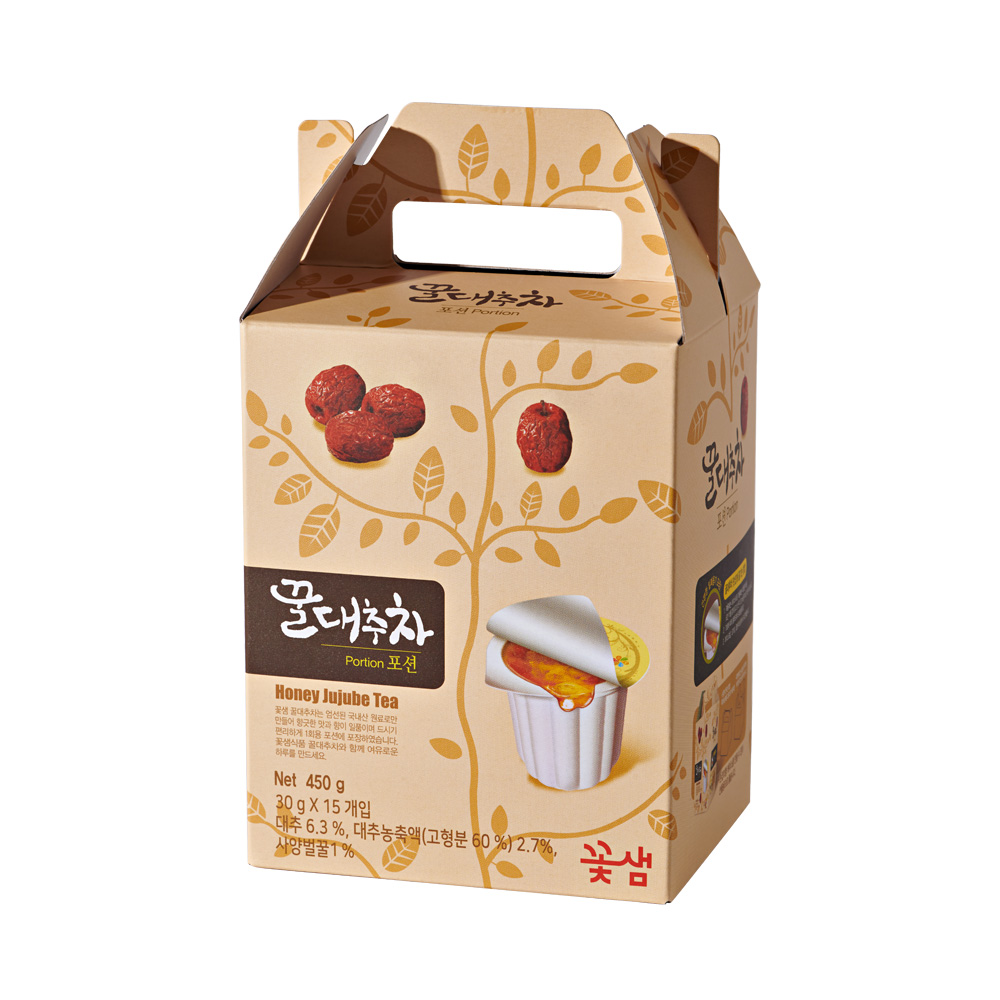 꽃샘 포션 꿀대추차 30g 1곽 15개입