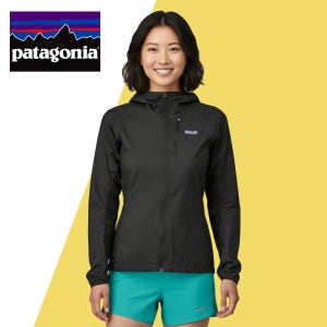 파타고니아 후디니 경량 바람막이 자켓 여성 Houdini Black