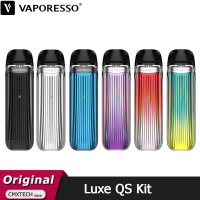 Vaporesso-오리지널 럭스 QS 키트 Vape 1000mAh 배터리 2ml 카트리지 RDTL 포드 SSS 테크 누출 방지 전자 담배 기화기