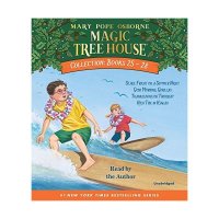 영어 오디오북 cd 초등 학습 영어책 Magic Tree House Collection Books 25 28 #25 Stage Fright on a Summer Night #26