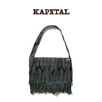 KAPITAL 캐피탈 12oz 페더 데님 BOOK BAG 북백