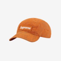 슈프림 오버다이드 카모 나일론 캠프캡 오렌지 - 23SS Supreme Overdyed Camo Nylon Camp Cap Orange - 23SS