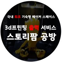 스토리팜, 3d프린터출력, 3d출력대행, 3d출력소, 졸업작품, 시제품제작 서비스