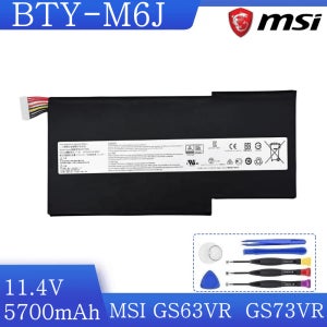 MSI GS63 7RD Stealth 배터리 BTY-M6J GS63VR GS73VR 6RF GS43VR