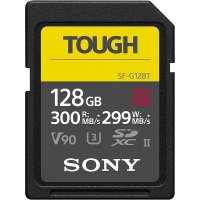 소니 128GB Tough G시리즈 SD 메모리 카드 UHS-I SF-G128T