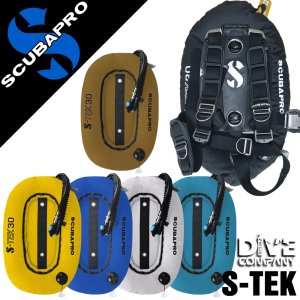스쿠버프로 BCD 백플레이트 부력조절기 S-TEK 에스텍 프로 시스템