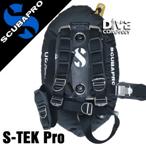 스쿠버프로 BCD 백플레이트 부력조절기 S-TEK 에스텍 프로 시스템