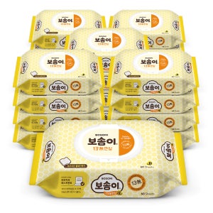 보솜이 안심 물티슈 13무 60매 x20팩