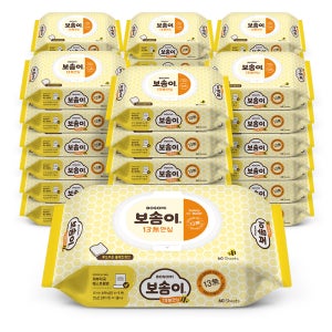 보솜이 안심 물티슈 13무 60매 x40팩