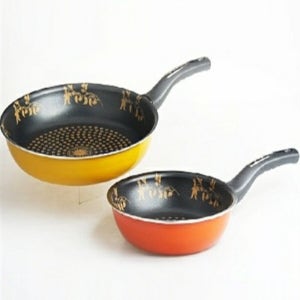 키친아트 에코S 다이아몬드코팅 열센서 후라이팬 22CM+30CM 2종 세트