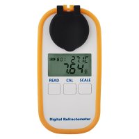 0-80% 알코올 양조 와인 용 VOL Alcoholometer 굴절계 1% 2% 해상도 전자 측정기가 Oenometer 습도계