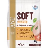 강아지 반습식 노령견 사료 ANF SOFT 소프트 치킨 1.2kg 5.4kg