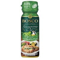 NISSHIN BOSCO 닛신 보스코 시즈닝 오일 바질 & 올리브 오일 90g 6팩