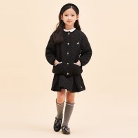 [BEANPOLE KIDS] 면 퀼팅 치마바지 블랙 (BI3727G015)