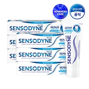 센소다인 리페어 앤 프로텍트 치약 100g, 6개
