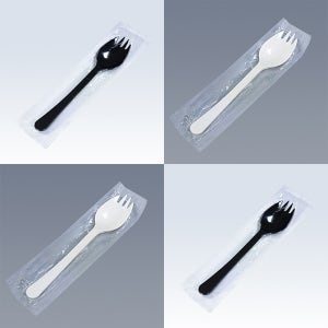 일회용 스포키 2종 개별포장 2000개입