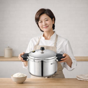 풍년압력밥솥 통5중 스테인레스 가스 인덕션 겸용 압력솥 뉴파이브 IH 3.5L