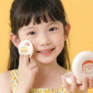 [리틀춘식이 에디션] 비타 선쿠션 베이비 키즈 어린이 저자극 무기자차 14g, 1개