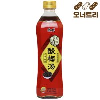 강사부 전통 매실 음료 진피산매 500ml 중국 캉스푸 산매탕 쏸메이탕