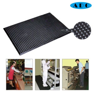 ADC 피로예방매트 일반형 (900x600x16mm) 두꺼운 고무발판 충격흡수매트 깔판