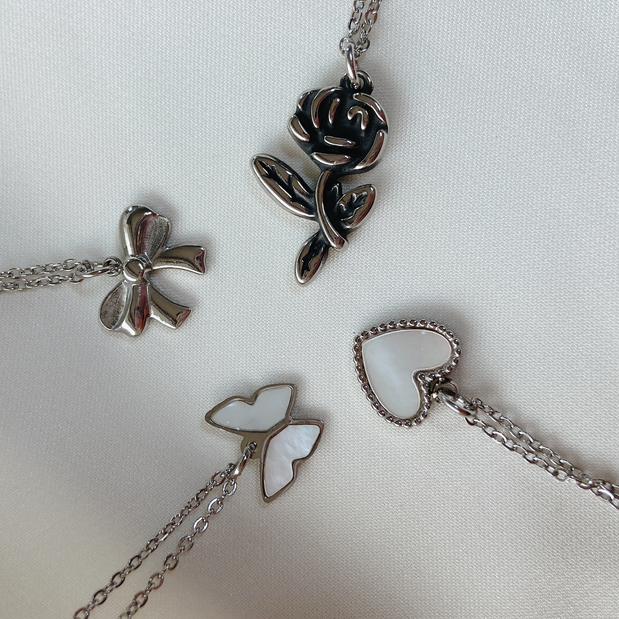 [슈키 악세사리]_(특가) 써지컬 스틸 기본 데일리 한방 포인트 아이템 알러지 방지 목걸이