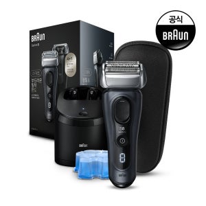[BRAUN] 브라운 전기면도기 시리즈8 SMART 세척&충전스테이션 모델 그레이 (색상선택)
