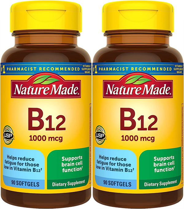 네이처메이드 <b>비타민B</b>12 1000mcg 90소프트젤 2팩