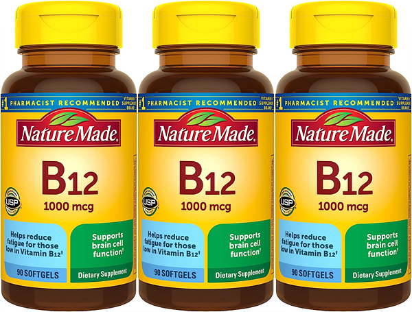 네이처메이드 <b>비타민B</b>12 1000mcg 90소프트젤 3팩