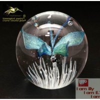 몽환 구슬 유리공예 나비 물고기 인테리어 카페 선물 창의력 서제
