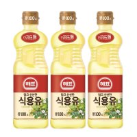 사조 해표 콩기름 900ml x3 식용유 튀김 부침용 신선한