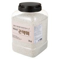 씻어나온 곤약 곤약쌀 통 3kg 1개