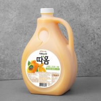 빙그레 과일 야채혼합주스 따옴 청귤&한라봉 2300ml 1개