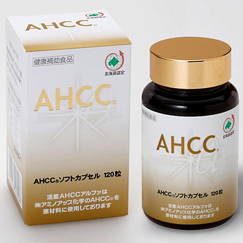 원조 <b>AHCC</b>, 활리 <b>AHCC</b> 알파(α) 120정 <b>표고버섯균사체</b> 일본<b>AHCC</b>
