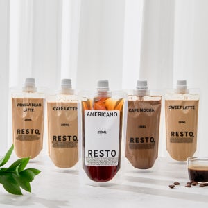 액상커피 파우치 팩 바닐라라떼 고소한 라떼 아메리카노 콜드브루 250ml