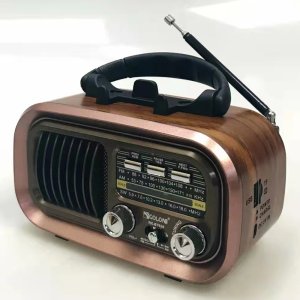 M968U 레트로 블루투스 캠핑 낚시 MP3 FM AM 단파 효도라디오