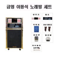 방문설치 이동식 노래방 기계 금영 KMS-S700W 가정용 업소용 반주기 소닉스 500W