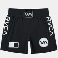 RVCA Spartan 쇼츠 파이트 남자 노기 팬츠 반바지 남성 운동복 17인치 블랙