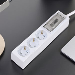 스윗홈 고용량 멀티탭 국산 안전 접지 건조기 연장선 에어컨 전용 3구 10m