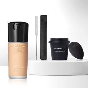 맥 스튜디오 래디언스 세럼-파워 파운데이션 30ml (+ 스파츌라 & 맥 퍼프 증정)