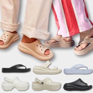 크록스 플랫폼 키높이 굽높은 슬리퍼 스톰프 라인드 클래식 바야 털 클로그 통굽 털신