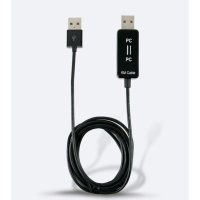 자동인식 USB PC-PC KM LINK케이블(1.5M) 메트릭스 멀티 SWITCH IP 포트